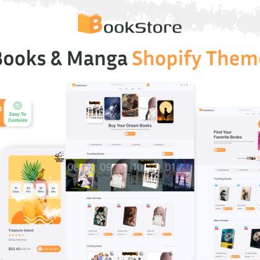 Author Books Shopify Themes 377860