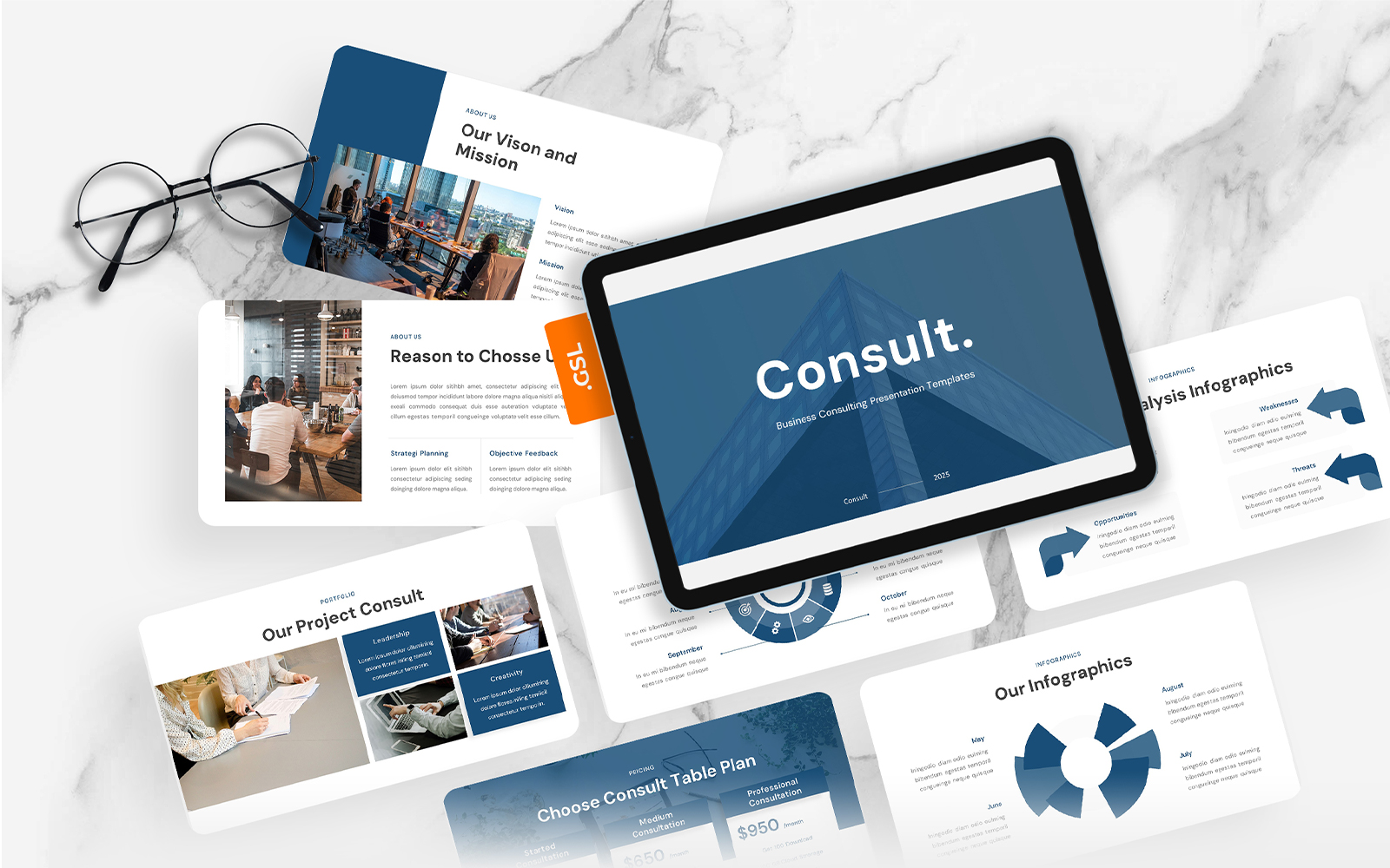 Consult – Business Consulting Google Slides Template