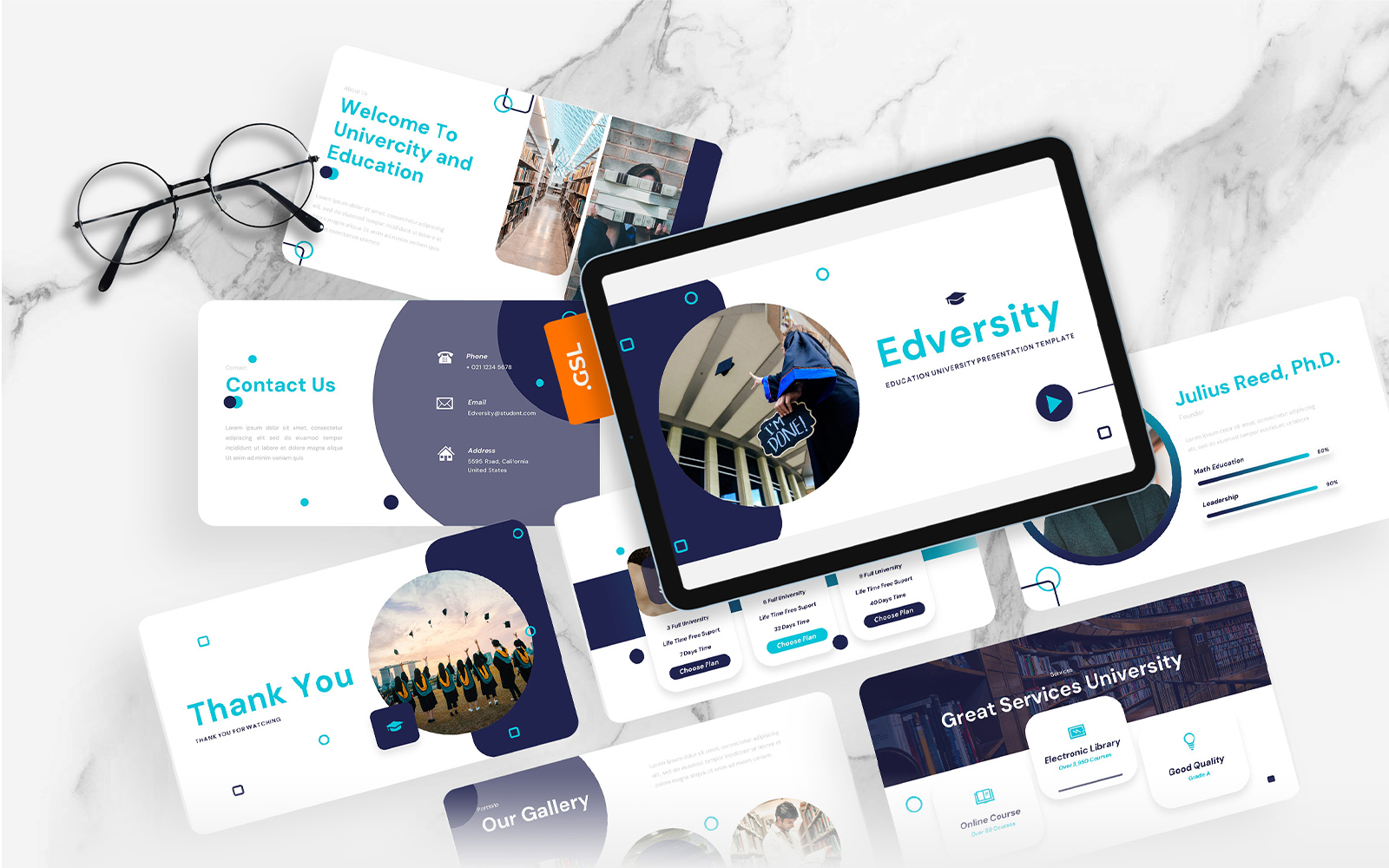 Edversity – Education University Google Slides Template