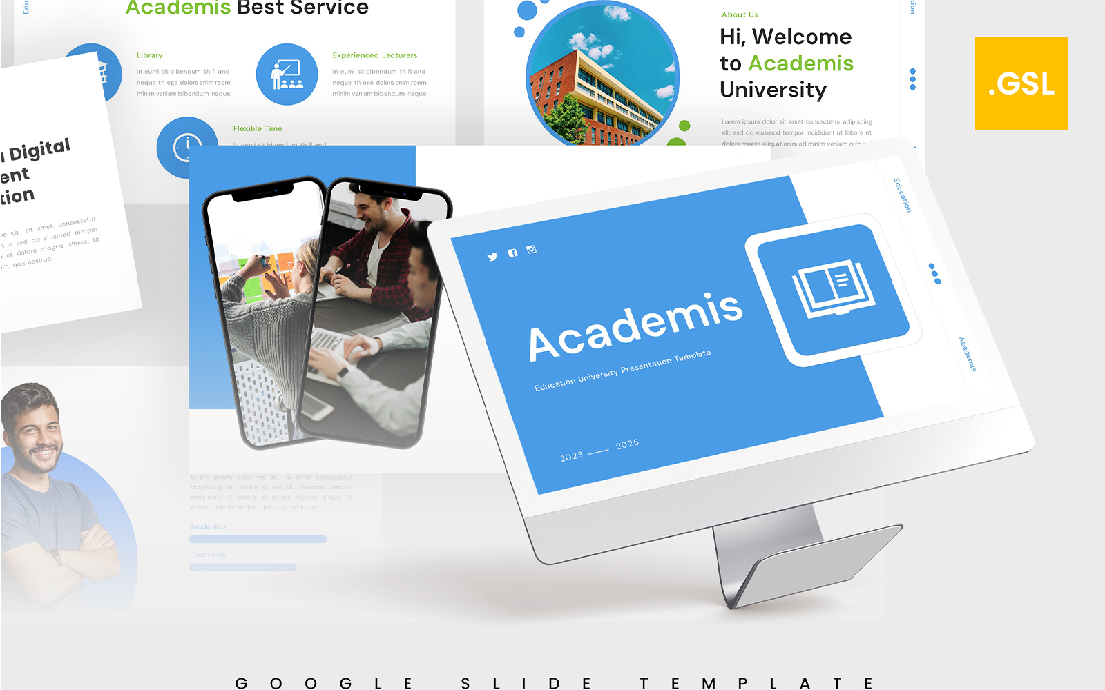 Academis - Education University Google Slides Template
