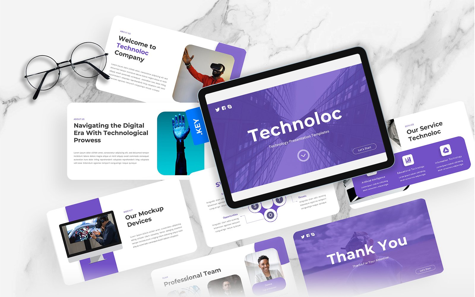 Technoloc – Technology Keynote Template