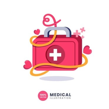 Flat Medical Illustrations Templates 378224