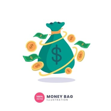 Money Bag Illustrations Templates 378231