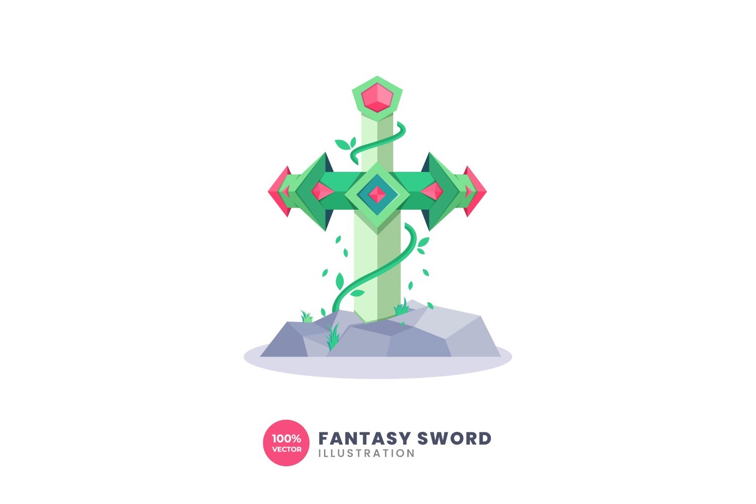 Fantasy Sword Illustration