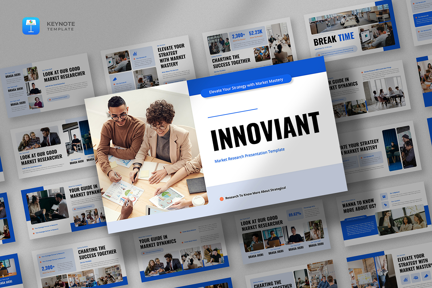 Innoviant - Market Research Keynote Template