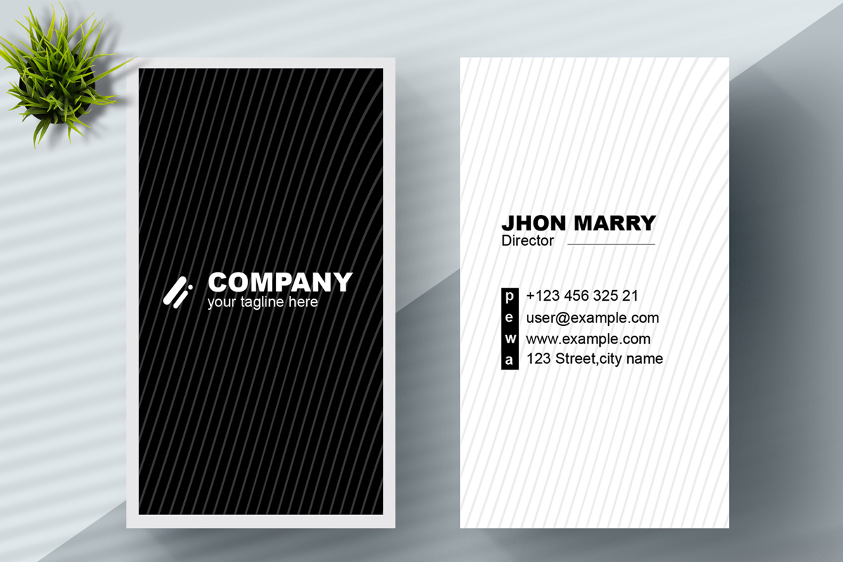 Creative Company Business Cards Template