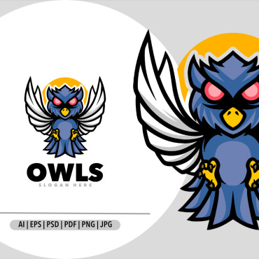 Owl Logo Logo Templates 378572