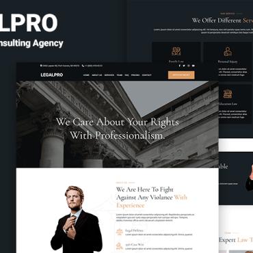 Business Company Landing Page Templates 378585
