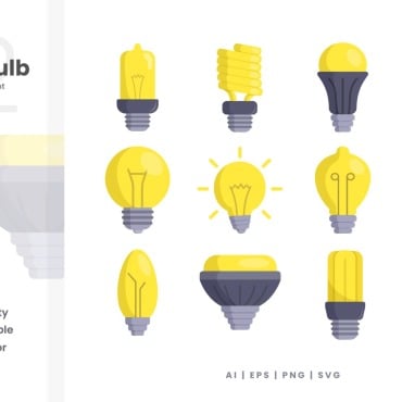 Light Bulb Illustrations Templates 378603
