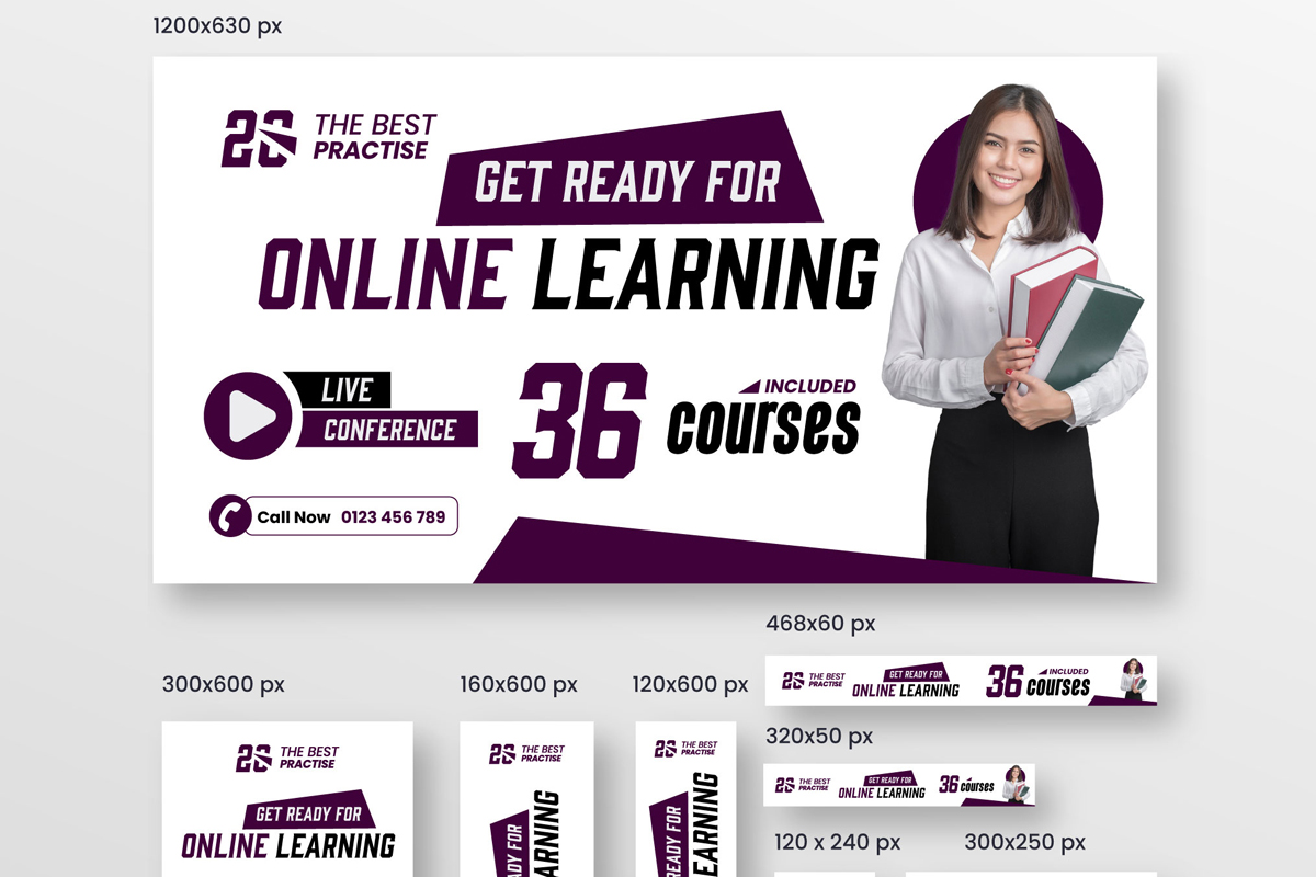 Education Online Course  Template