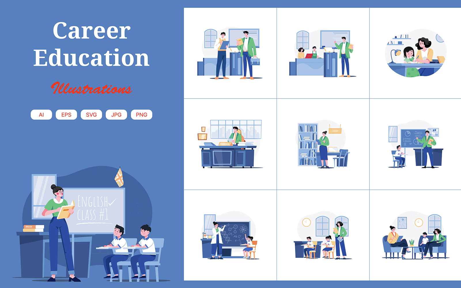 M595_ Career Education Illustration Pack 1