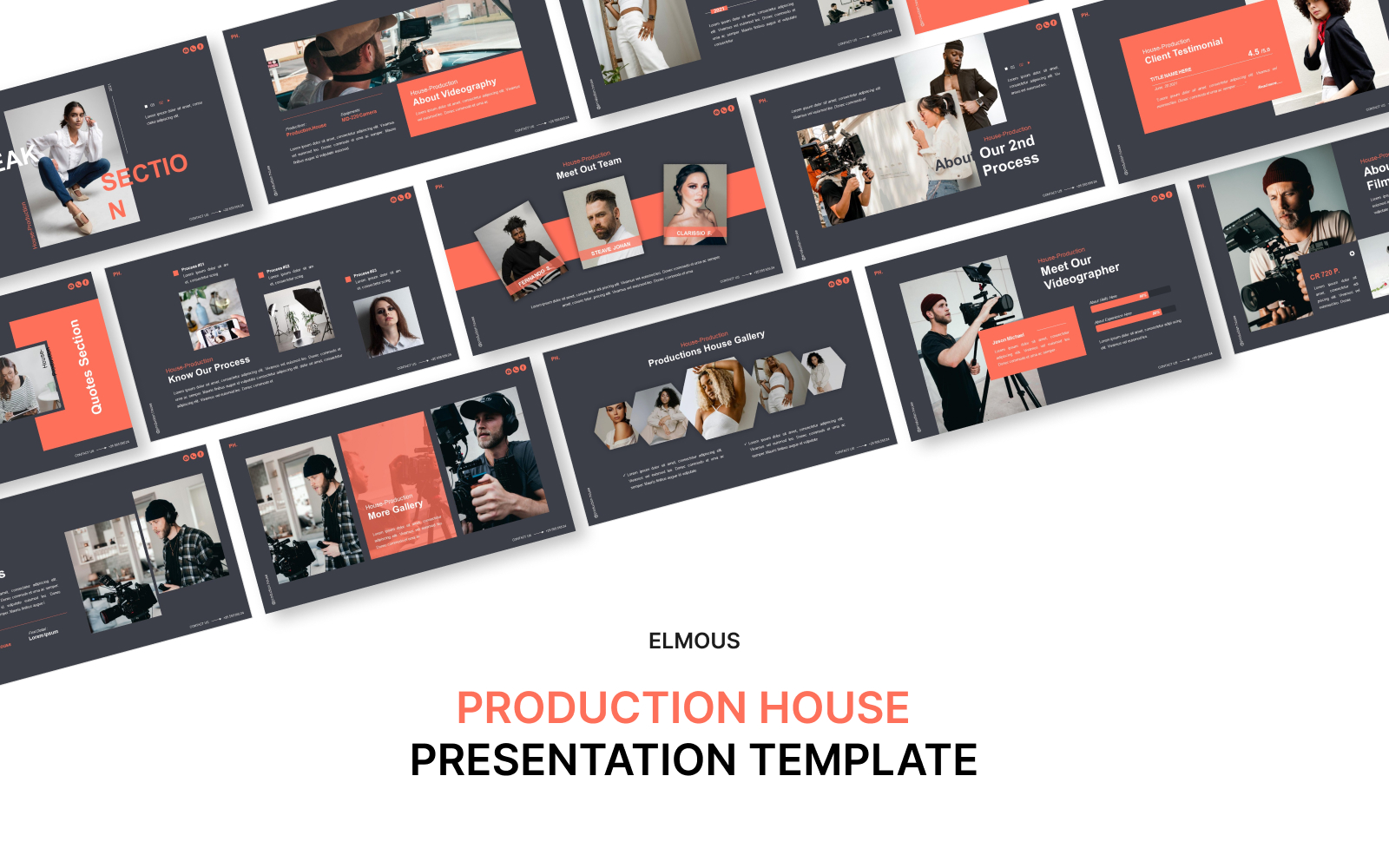 Production House Keynote Template Presentation