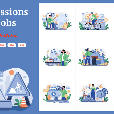 Career Job Illustrations Templates 378713