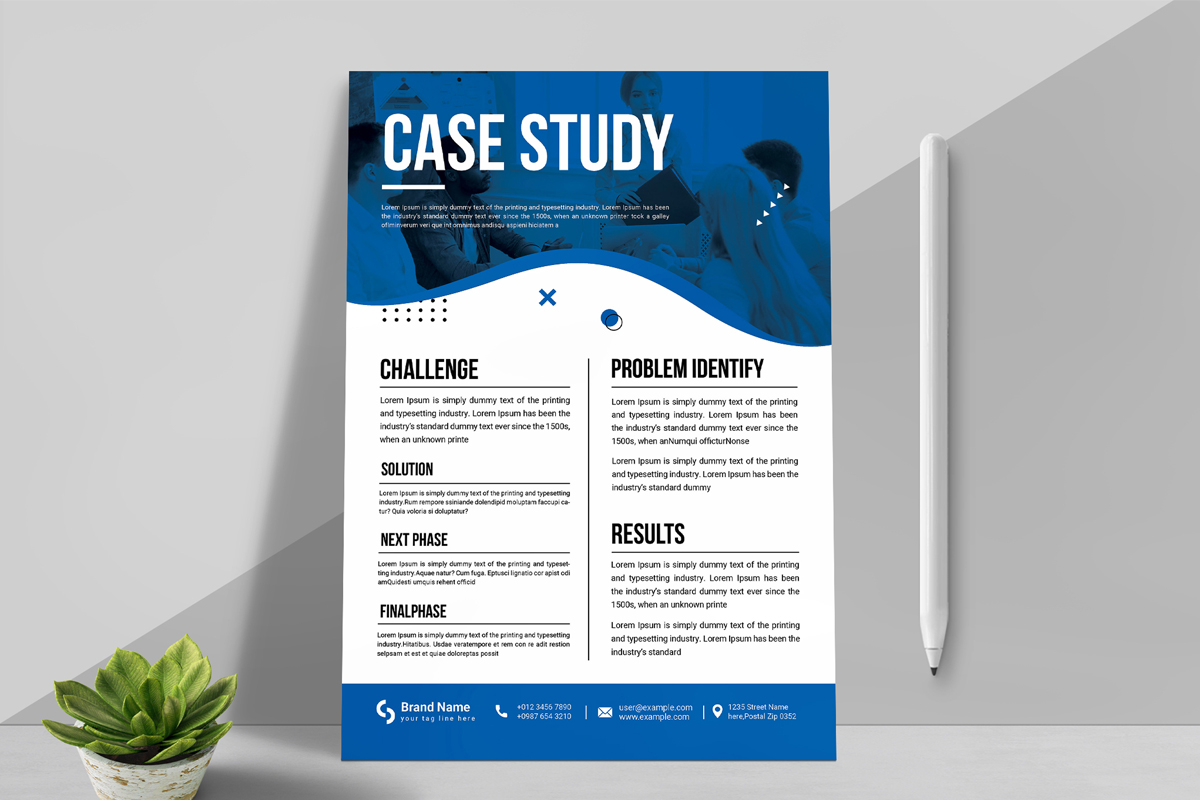 Business Case Study Design Layout