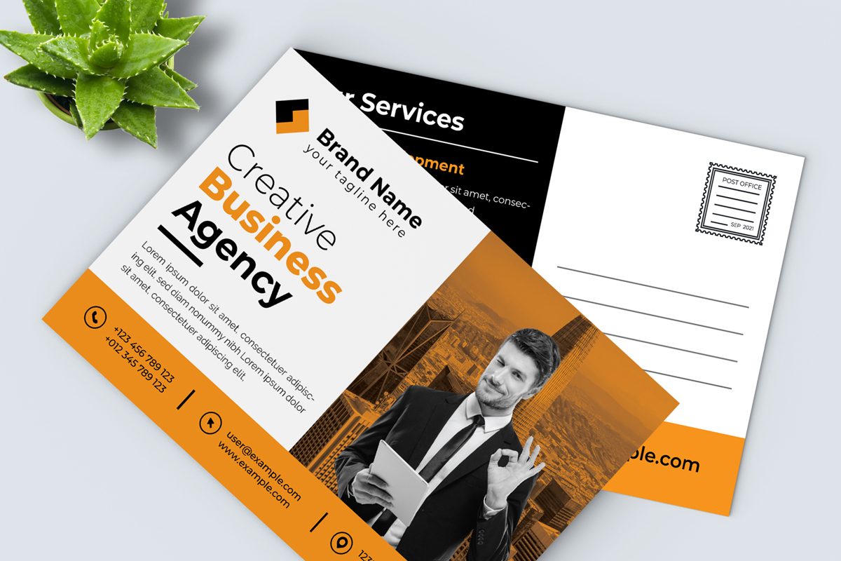 Creative Business Post Card Template