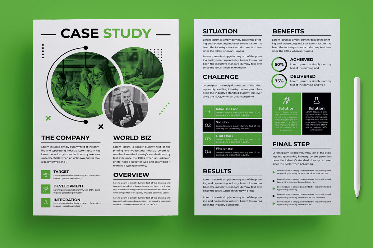 Corporate Case Study Designs