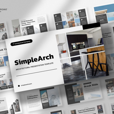 Architect Architectural PowerPoint Templates 378801