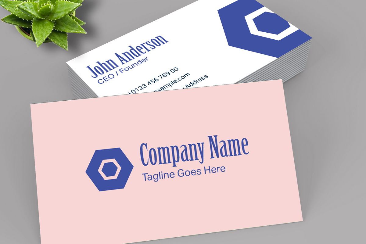 Creative & Clean Business Card Design