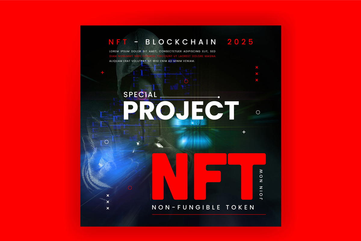 NFT Project Social Media Post