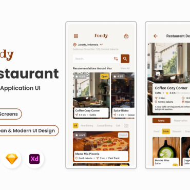 Apps Foods UI Elements 378888
