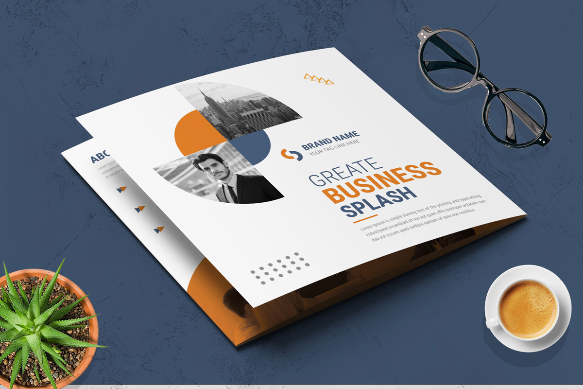 Corporate Squire Trifold Brochure Templates