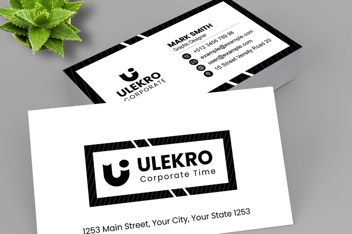 Creative Individual Business Card Template