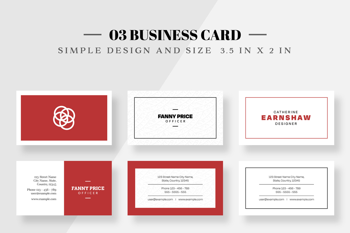 Corporate Business Card Set