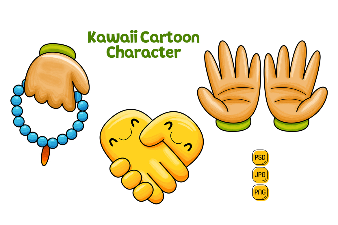 Kawaii Cartoon Character Pack #09