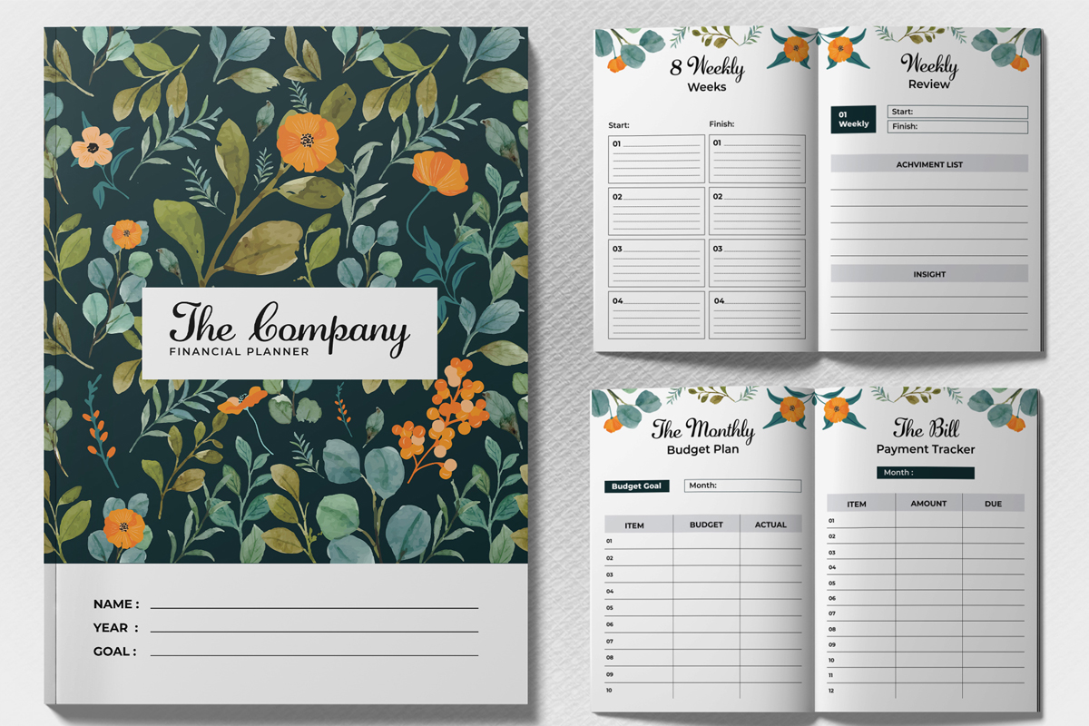 Annual Planner Notebook Template