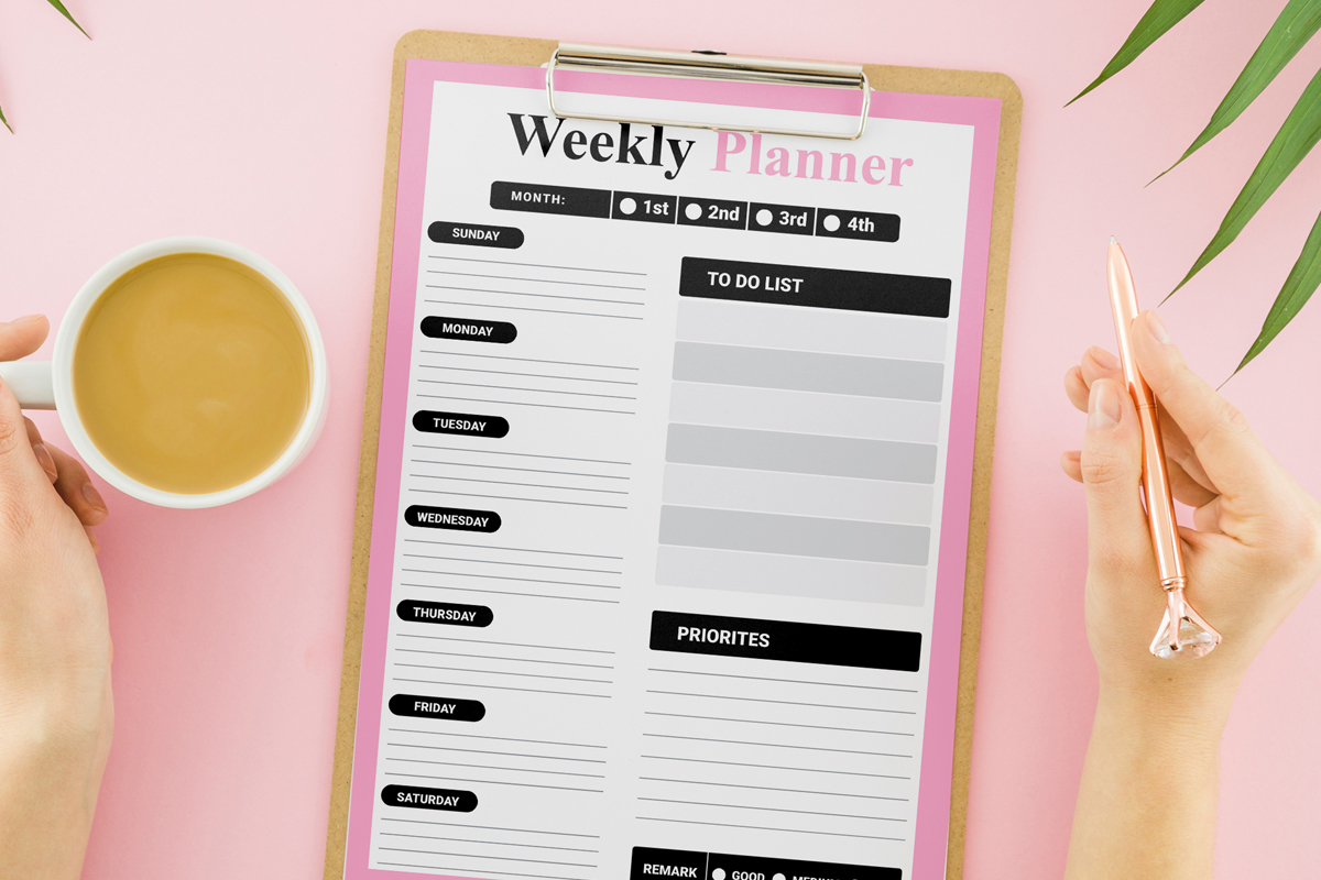 Weekly Planner -Templates Layout