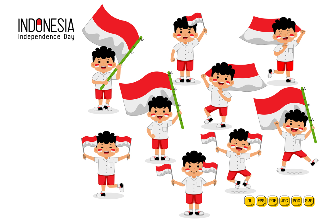 Kids Celebrate Indonesia Independence Day #03