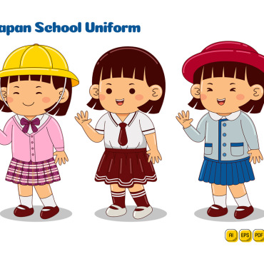 Uniform School Vectors Templates 379218