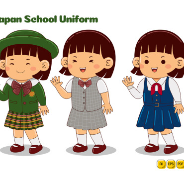 Uniform School Vectors Templates 379219
