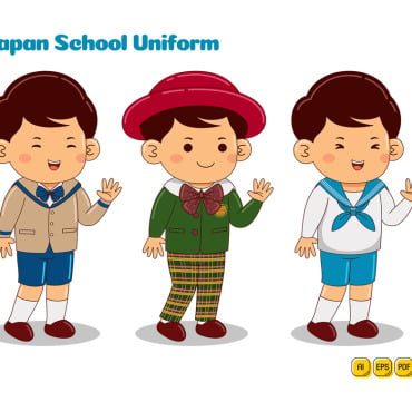 Uniform School Vectors Templates 379231