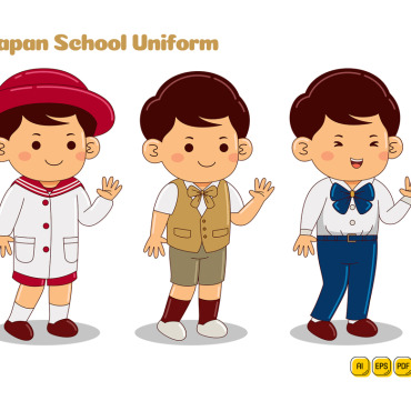 Uniform School Vectors Templates 379233