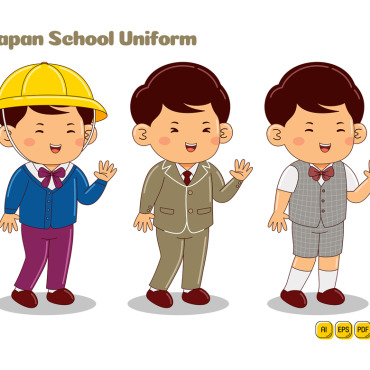 Uniform School Vectors Templates 379235