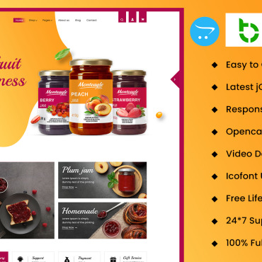 Ecommerce Store OpenCart Templates 379306