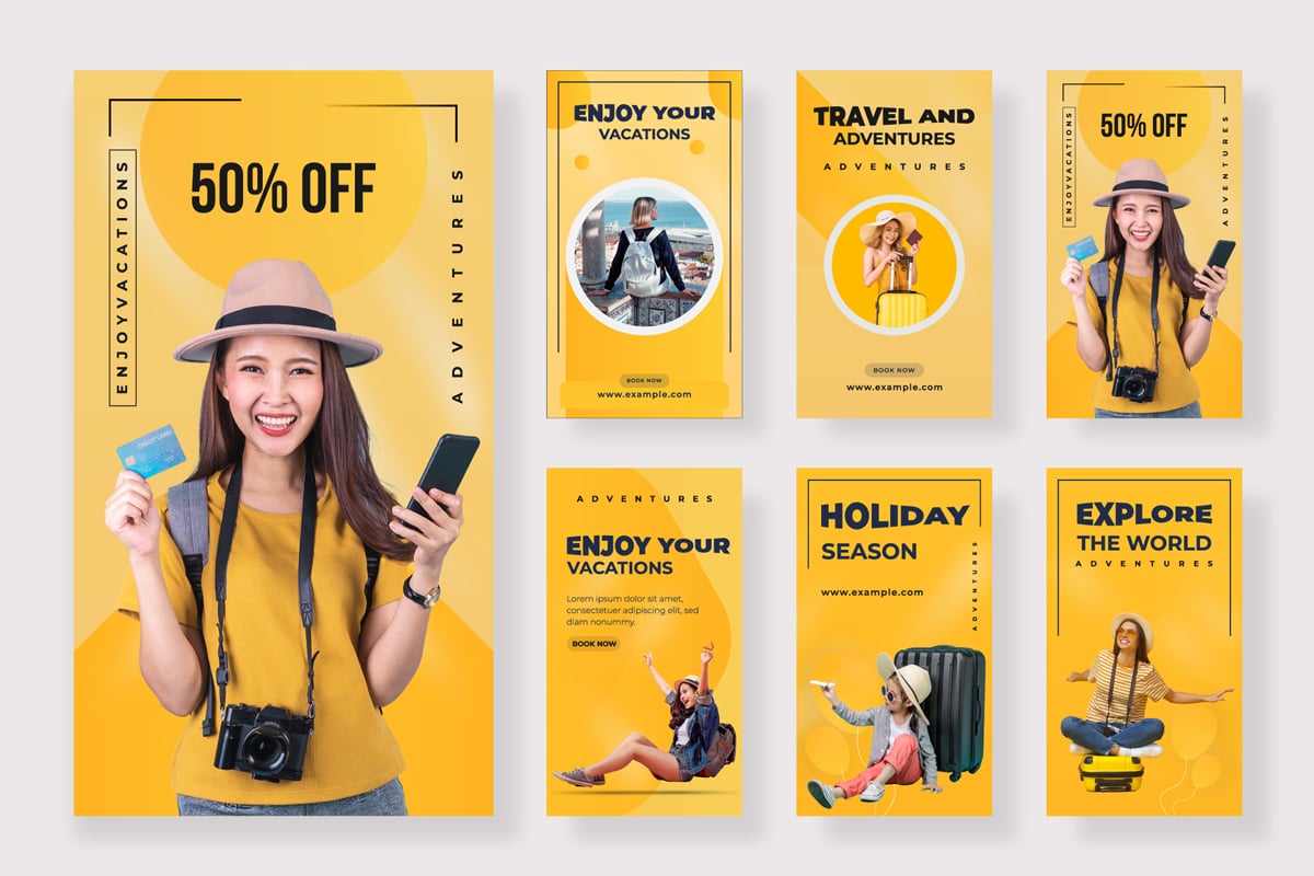 Travel Agency Instagram Banners