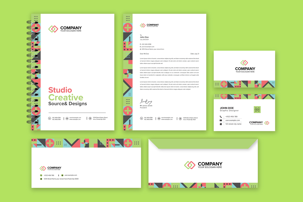 Corporate Identity Pack Templates