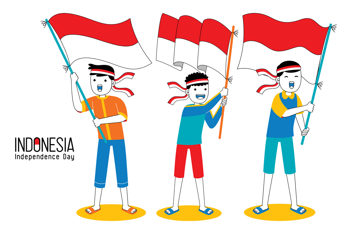 Indonesia Independence Day Vector Illustration #13