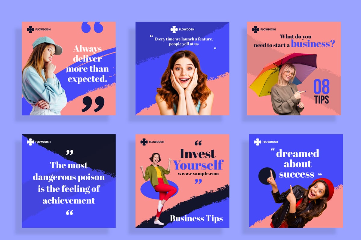 Business Instagram Post Templates