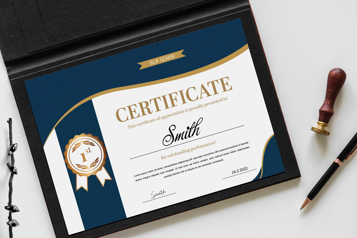 Multipurpose Certificates Templates