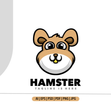 Sticker Hamster Logo Templates 379878