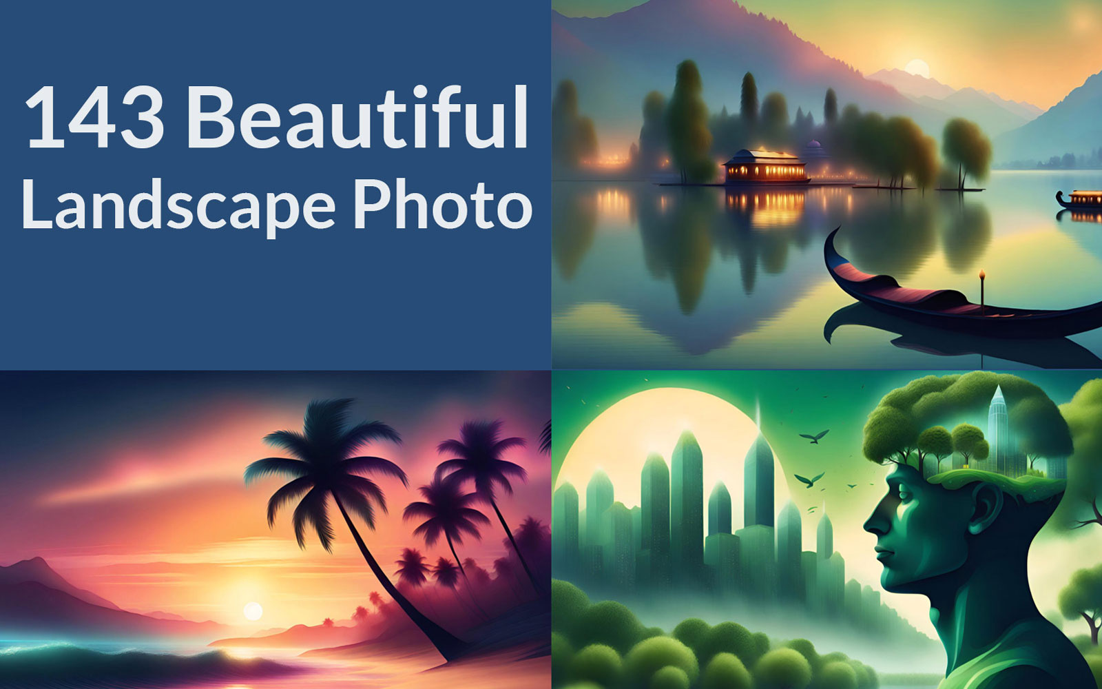 143 Beautiful Landscape Photo Bundle