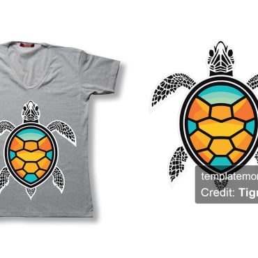 Turtle Digital T-shirts 380048