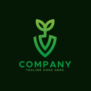 Gardening Ecology Logo Templates 380074