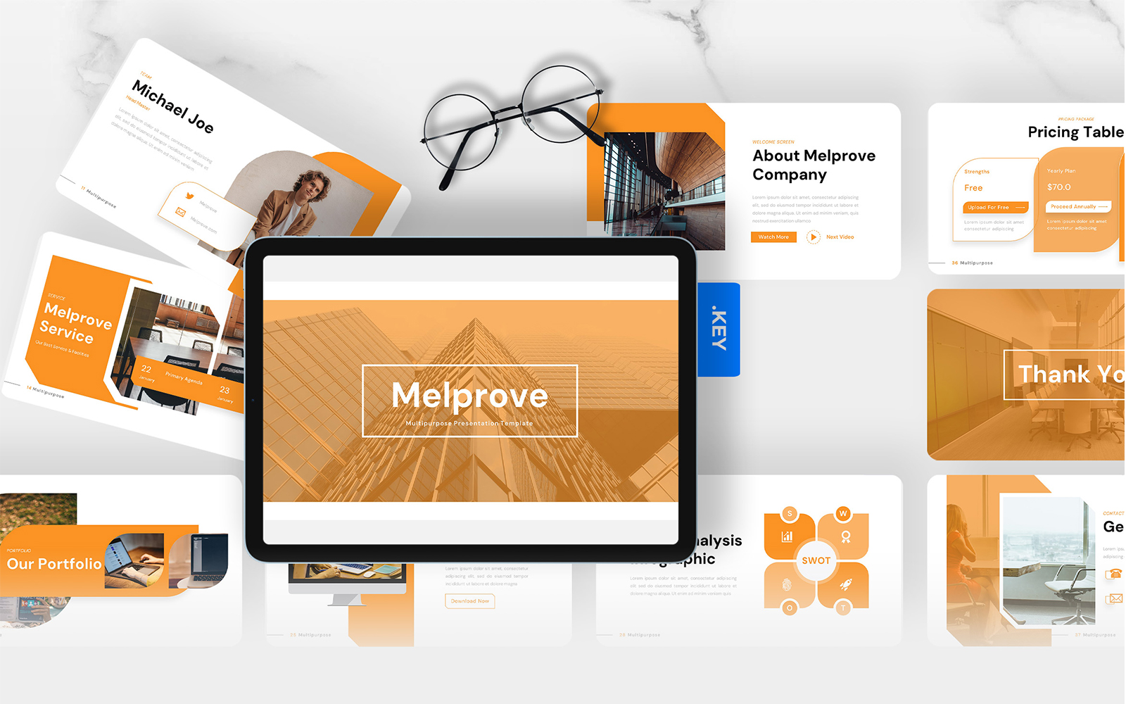 Melprove – Multipurpose Keynote Template