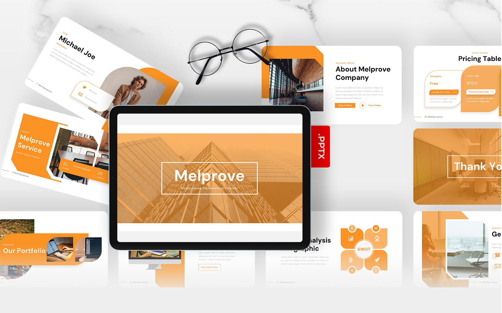 Melprove – Multipurpose PowerPoint Template