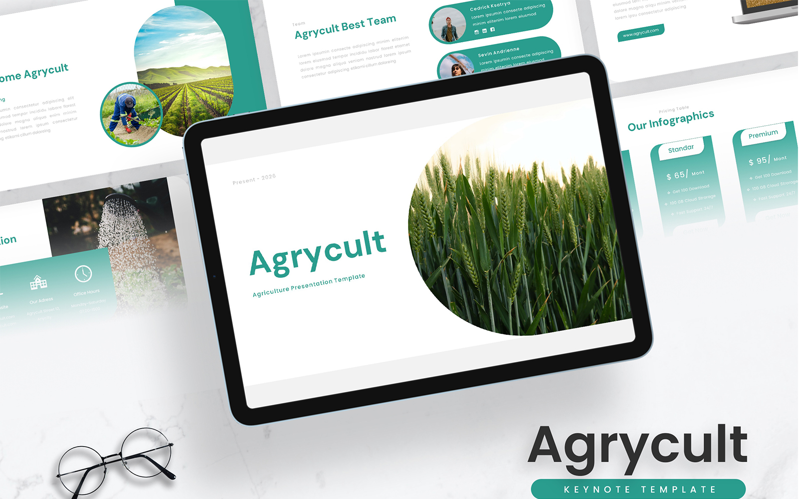 Agrycult – Agriculture Keynote Template