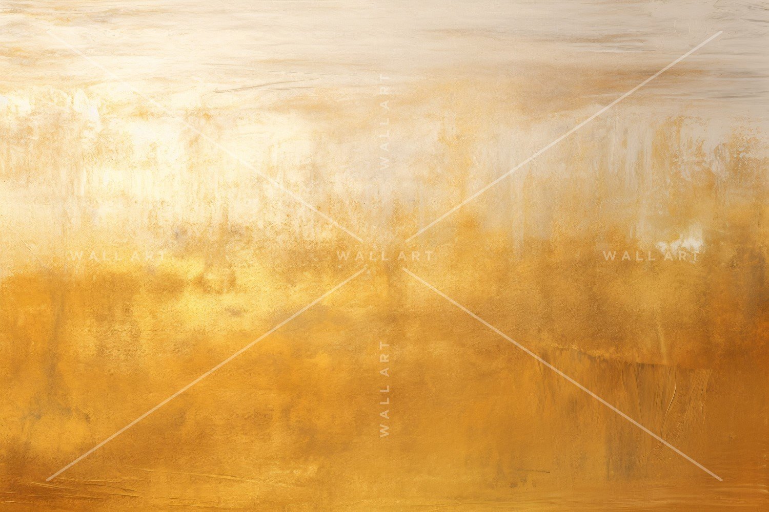 Abstract Art Golden Foil Elegance 6